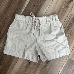 Hilary Radley Women's Tencel Short Size Small Beige Tan